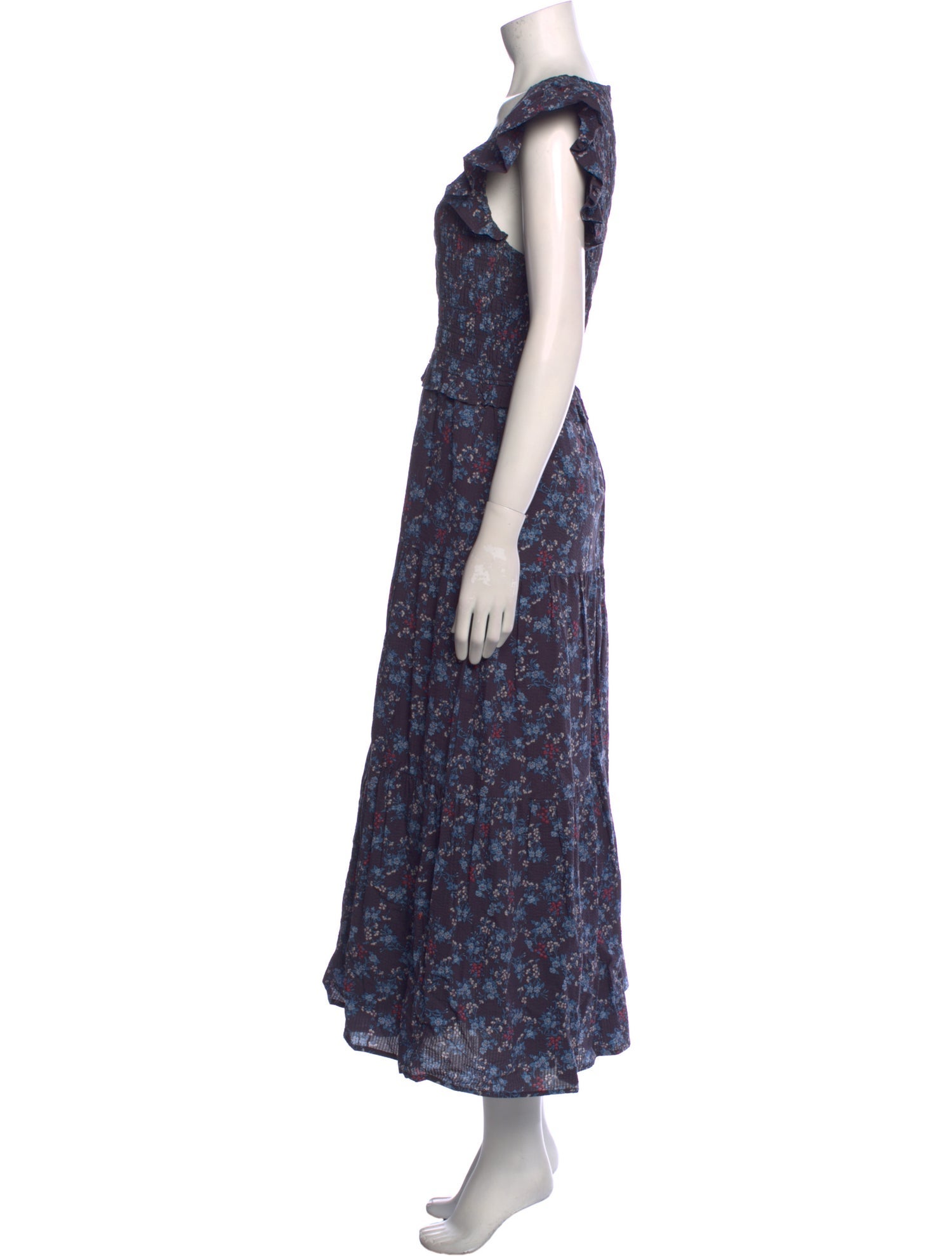 Sea New York Floral Print Long Dress