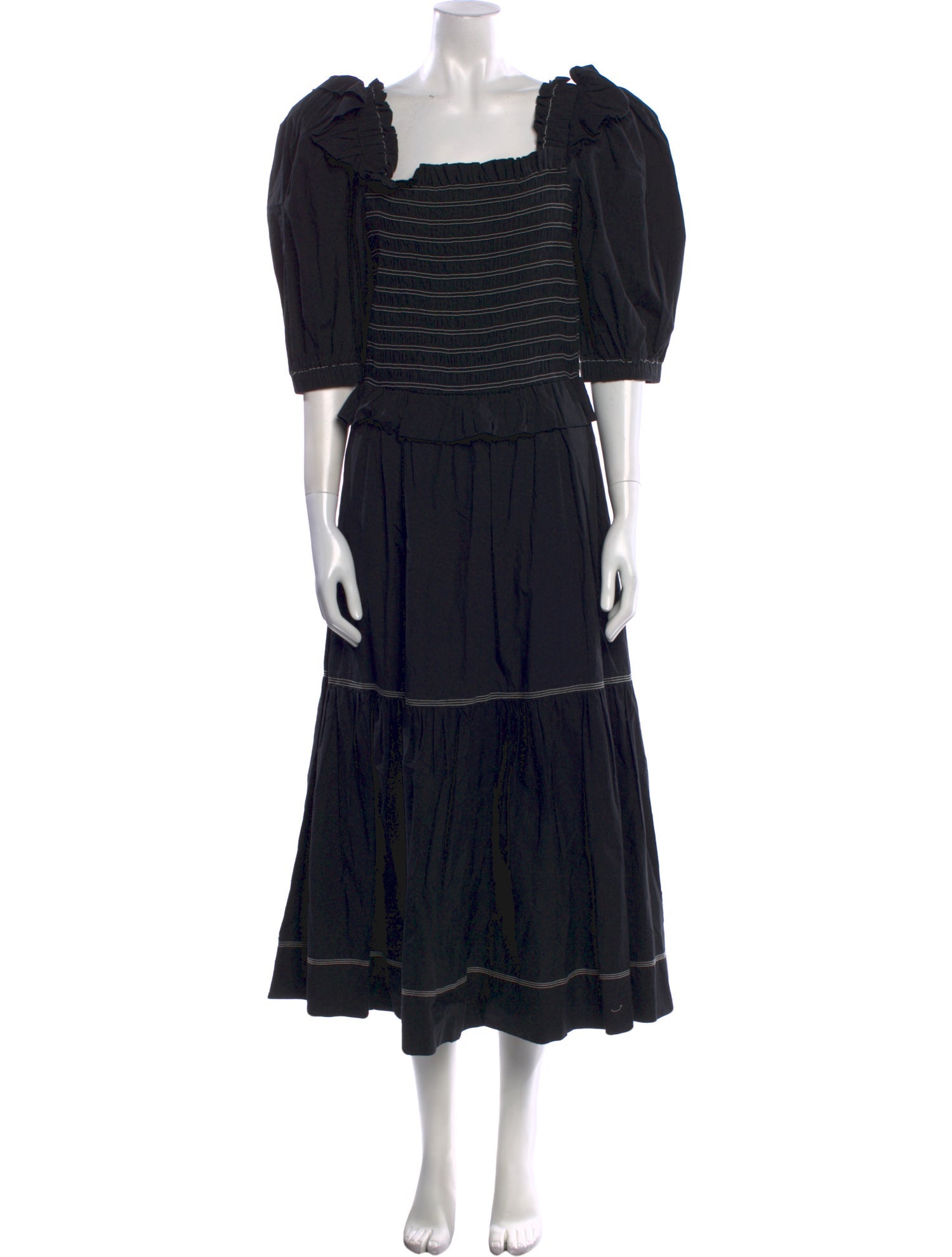 Sea New York Square Neckline Long Dress