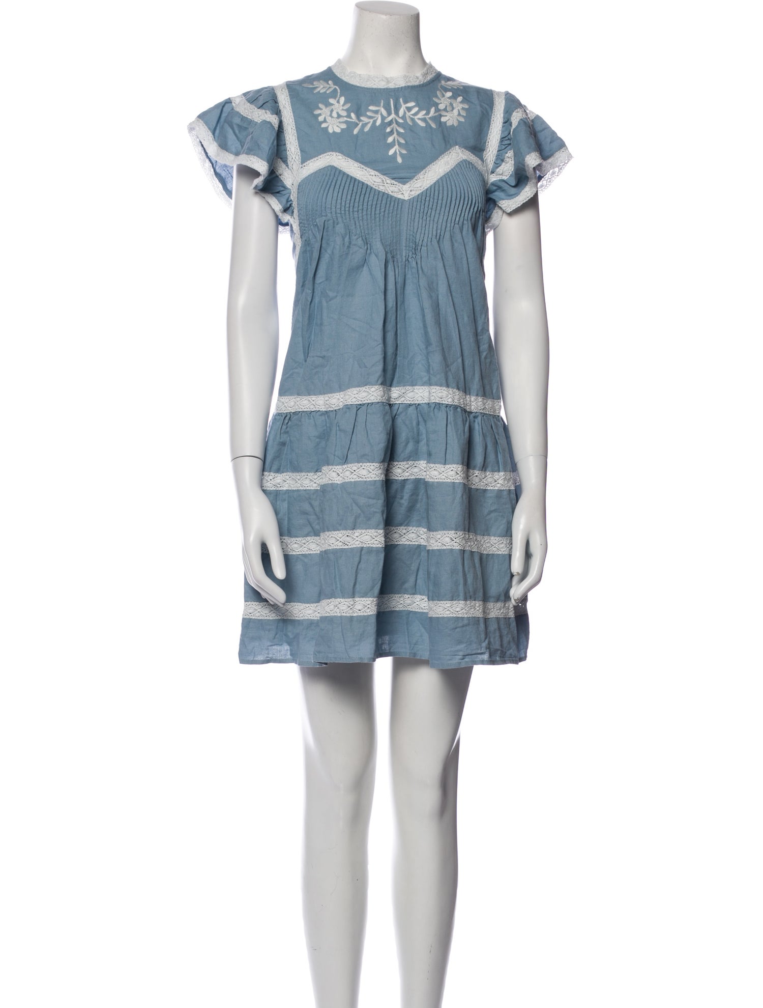 Sea New York Linen Mini Dress