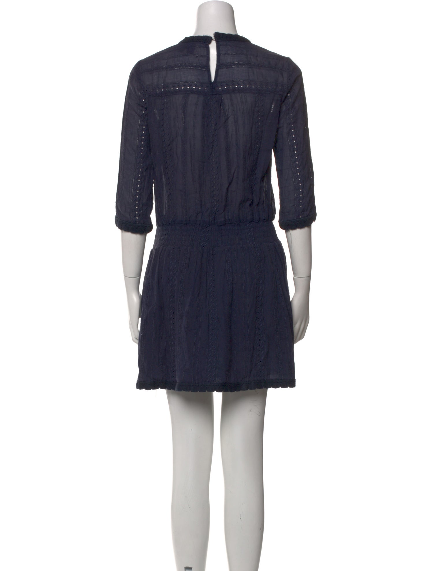 Sea New York Crew Neck Mini Dress