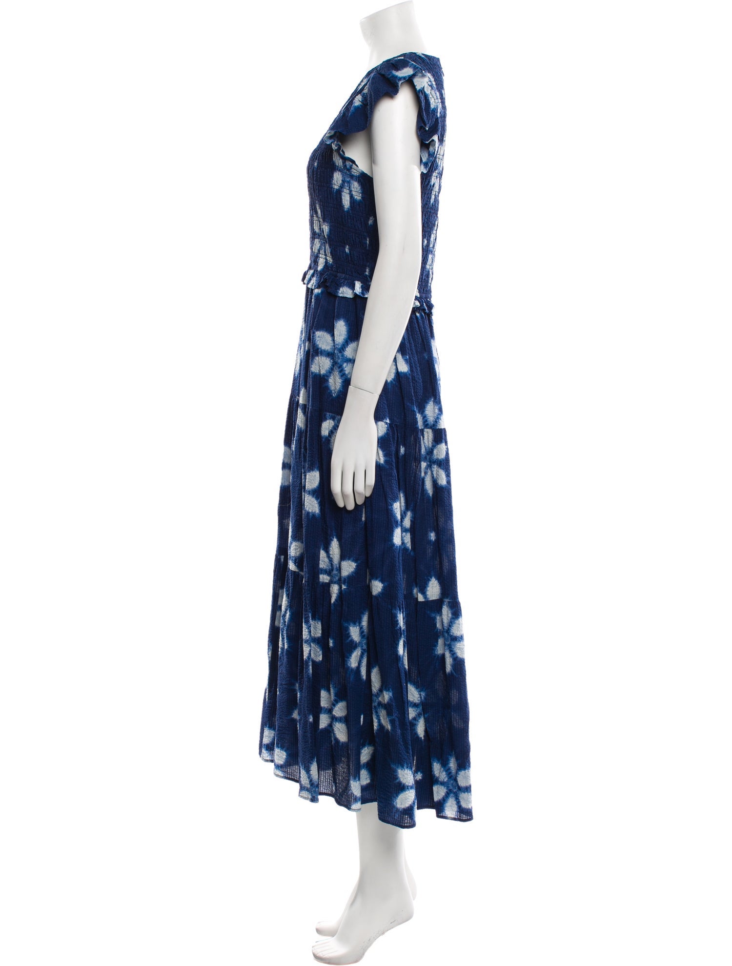 Sea New York Floral Print Long Dress