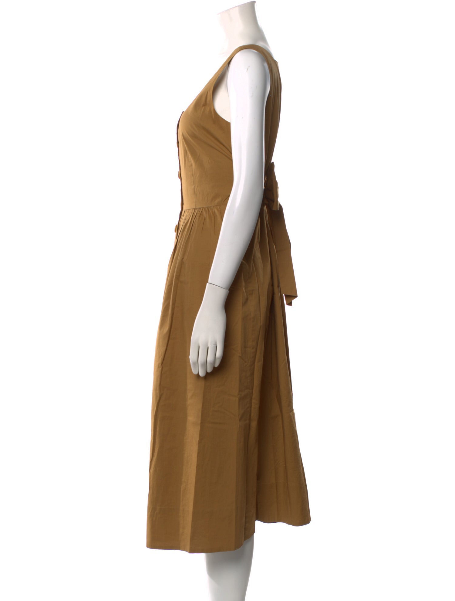 Sea New York Square Neckline Midi Length Dress