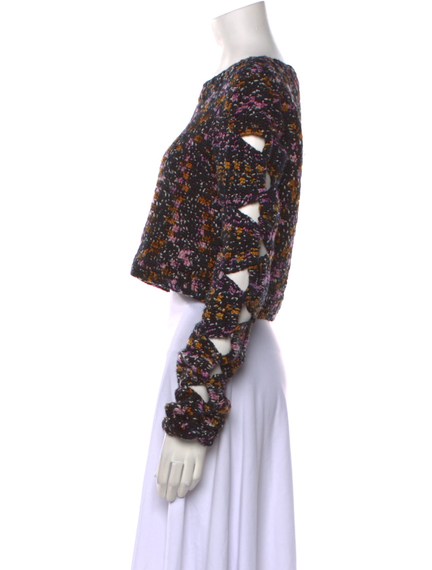 Sea New York Merino Wool Printed Sweater