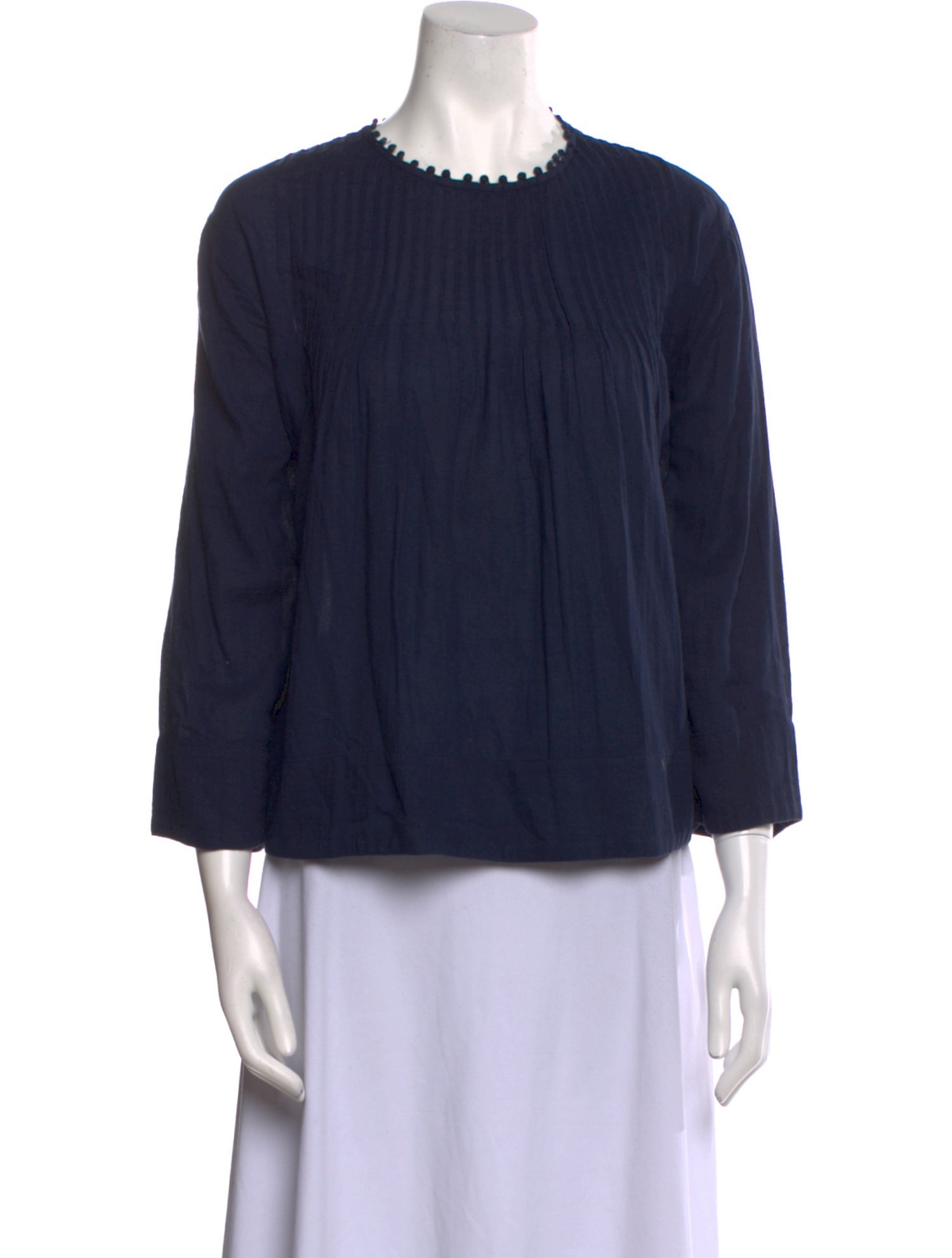 Sea New York Crew Neck Three-Quarter Sleeve Blouse