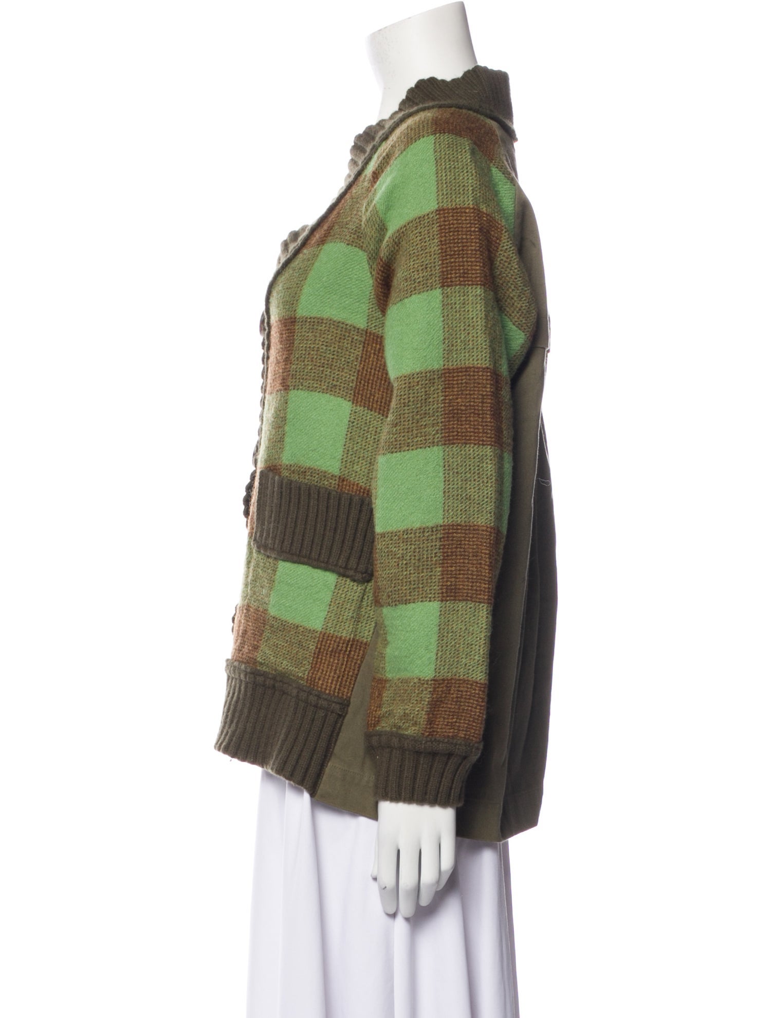 Sea New York Striped V-Neck Sweater