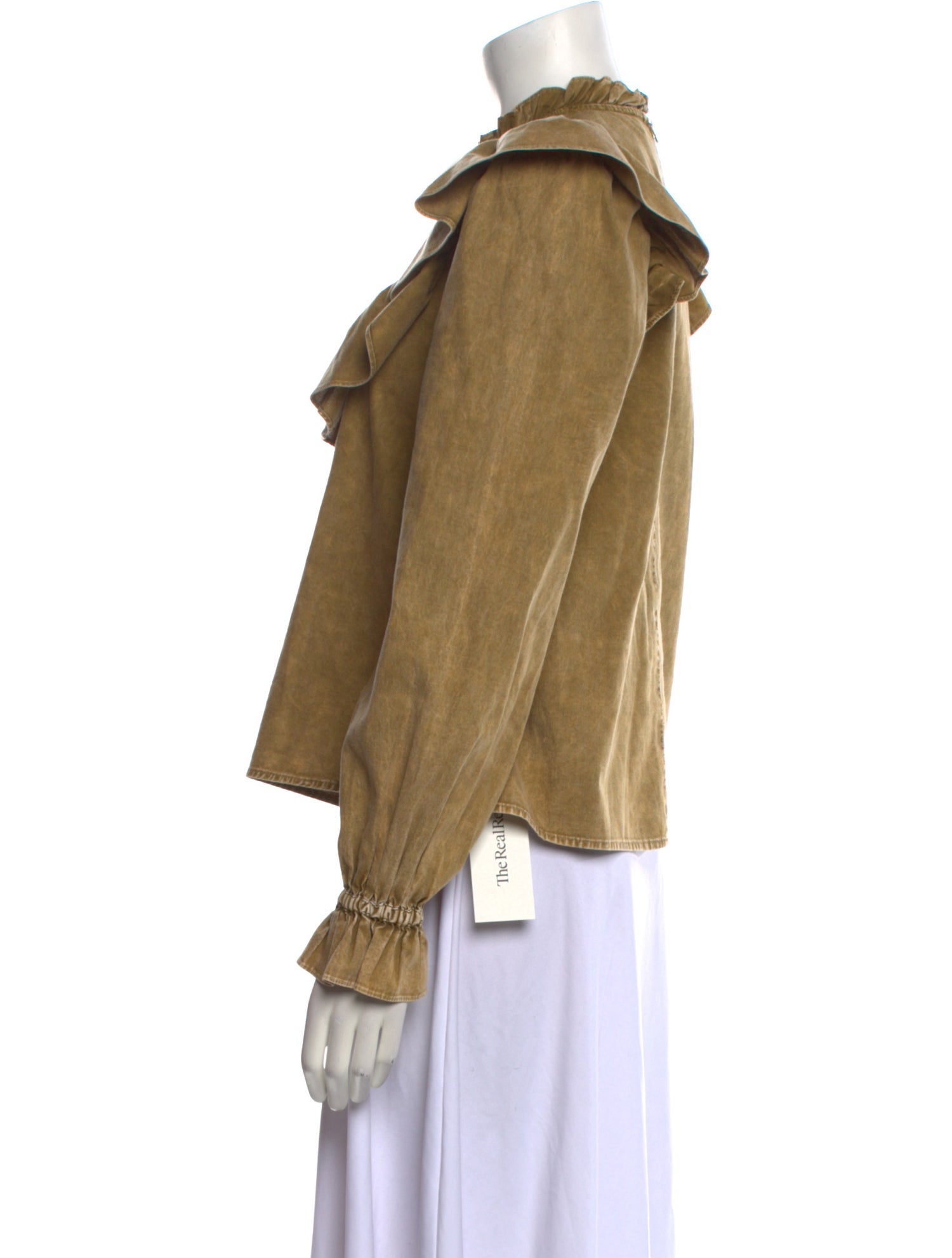 Sea New York Mock Neck Long Sleeve Blouse