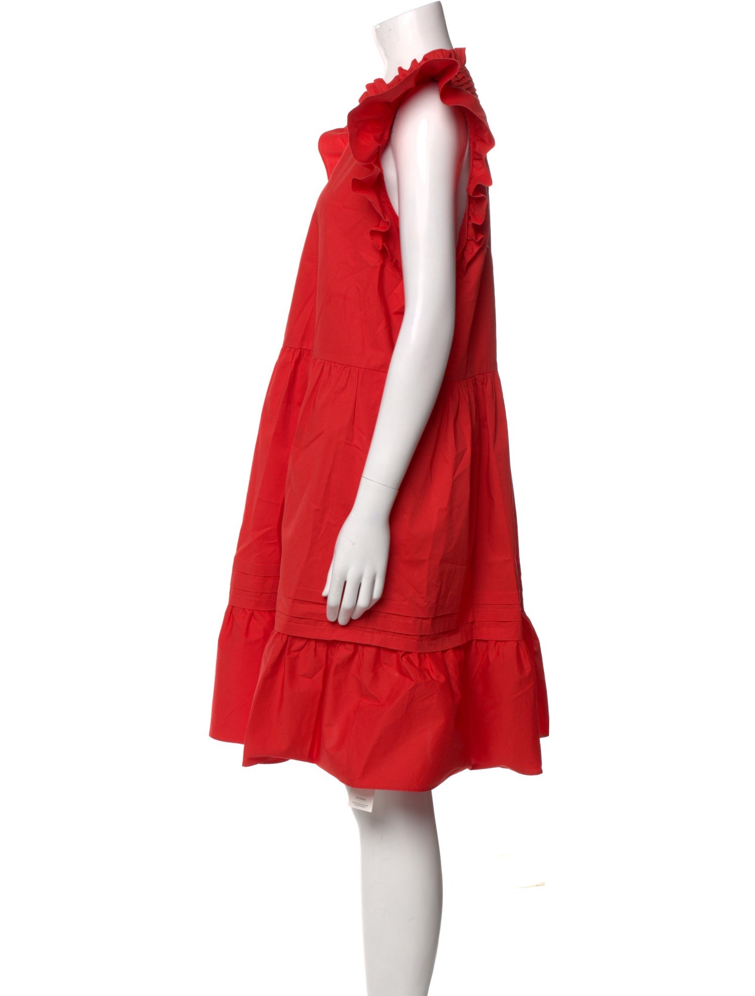 Sea New York Mock Neck Knee-Length Dress