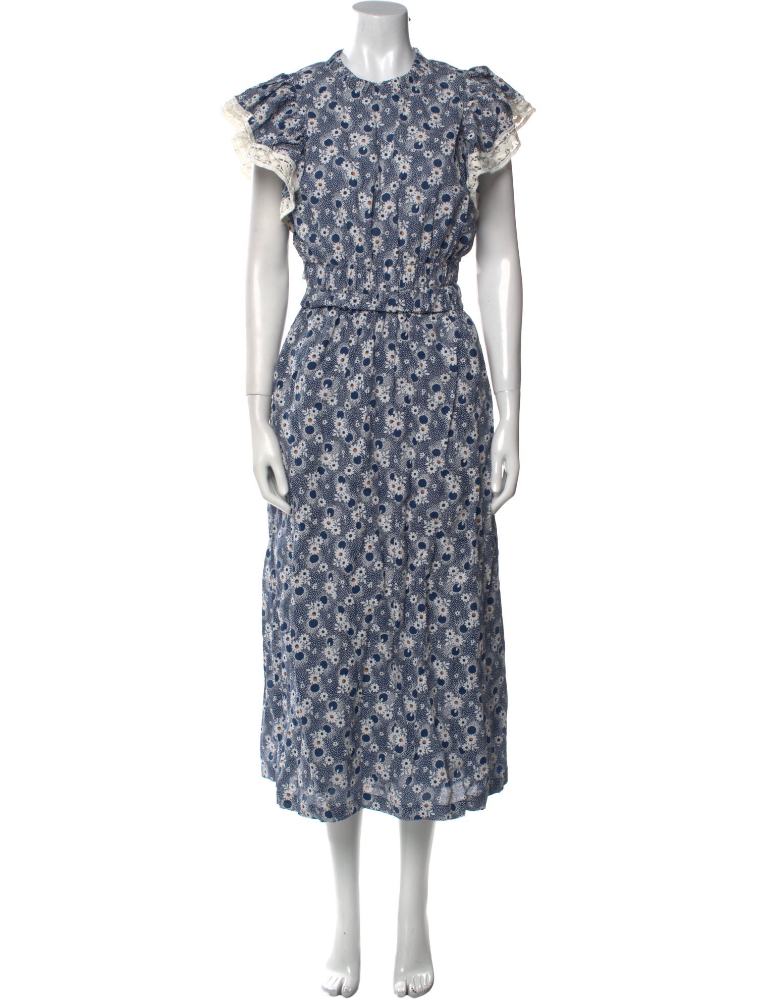 Sea New York Floral Print Long Dress