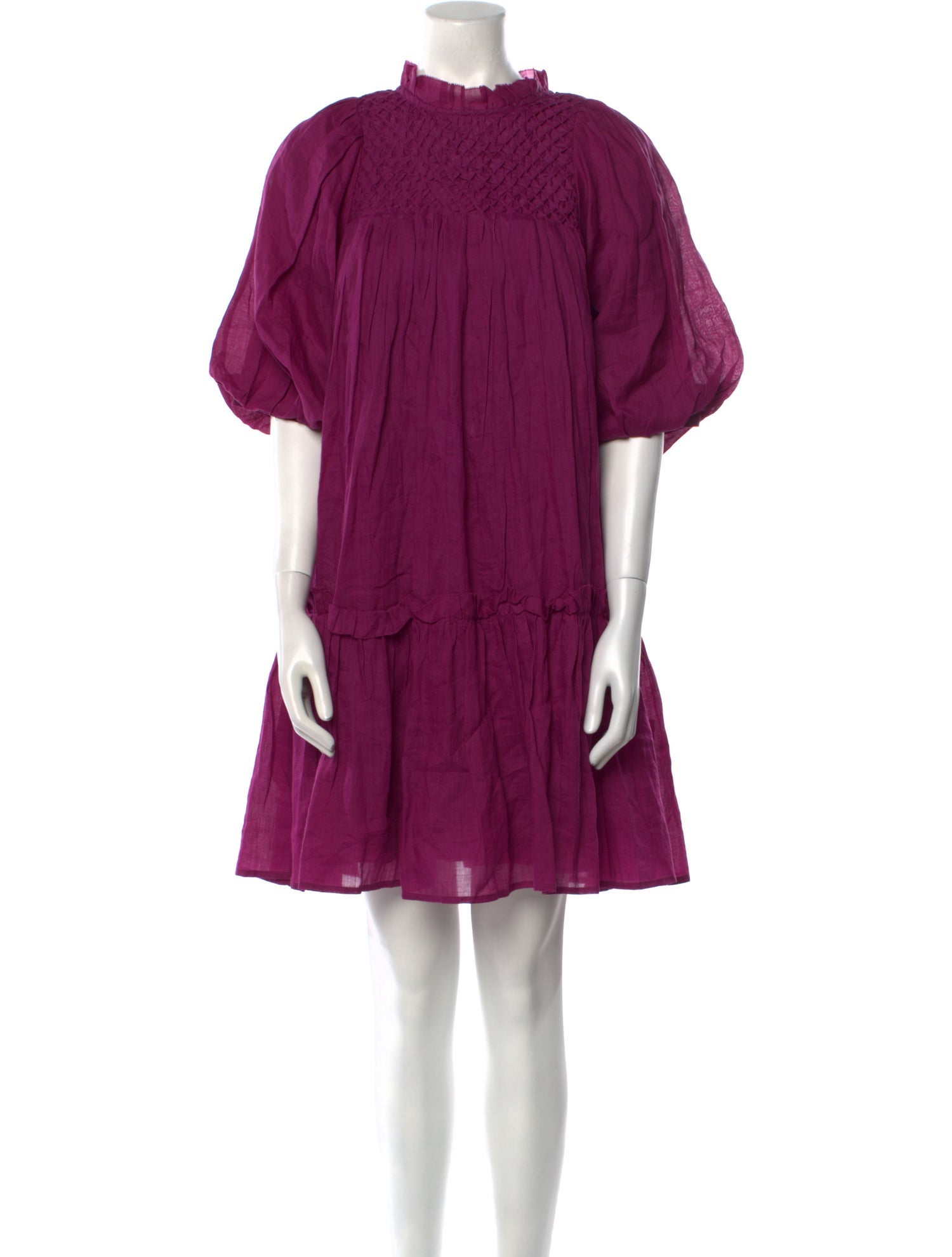 Sea New York Mock Neck Mini Dress