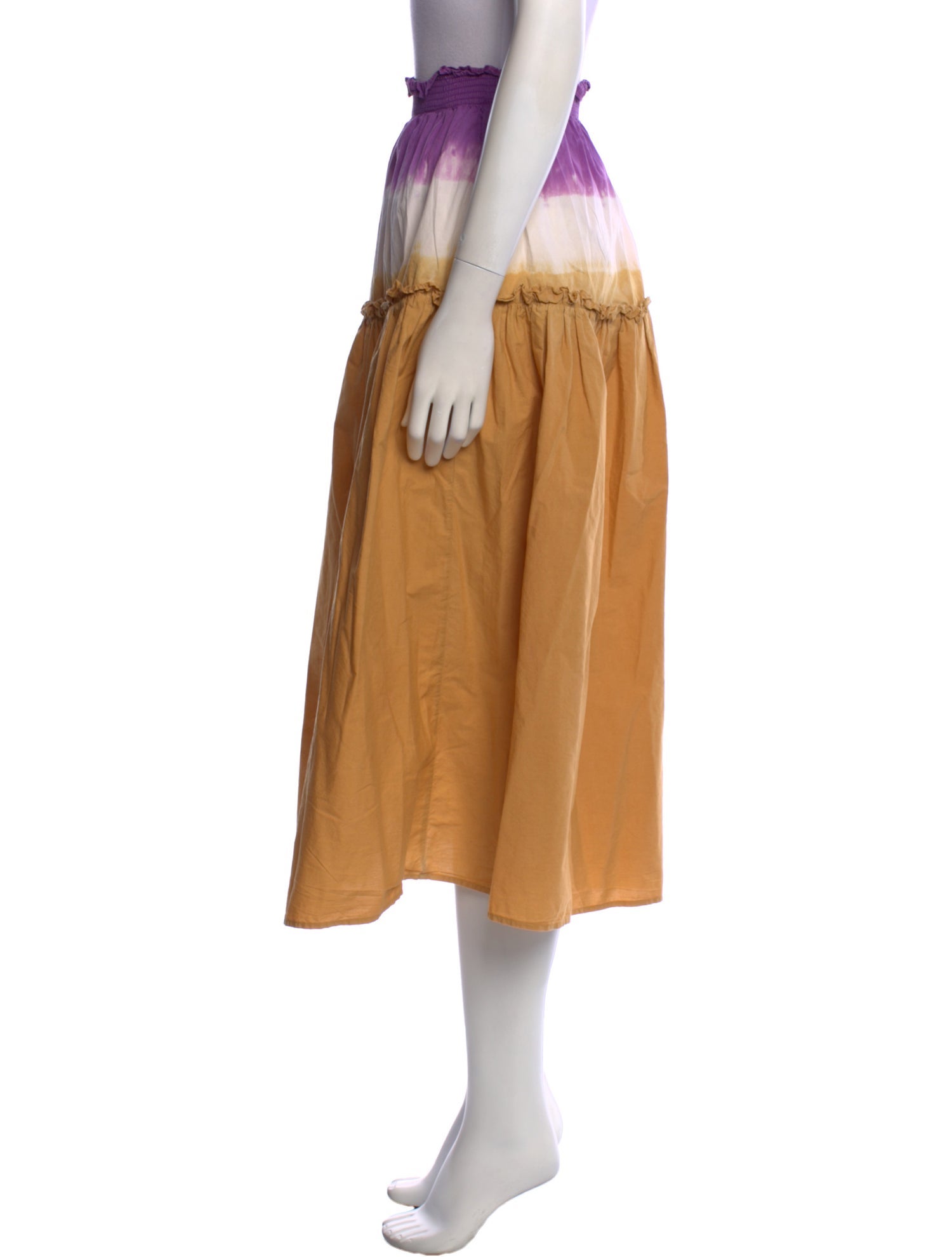 Sea New York Tie-Dye Print Midi Length Skirt