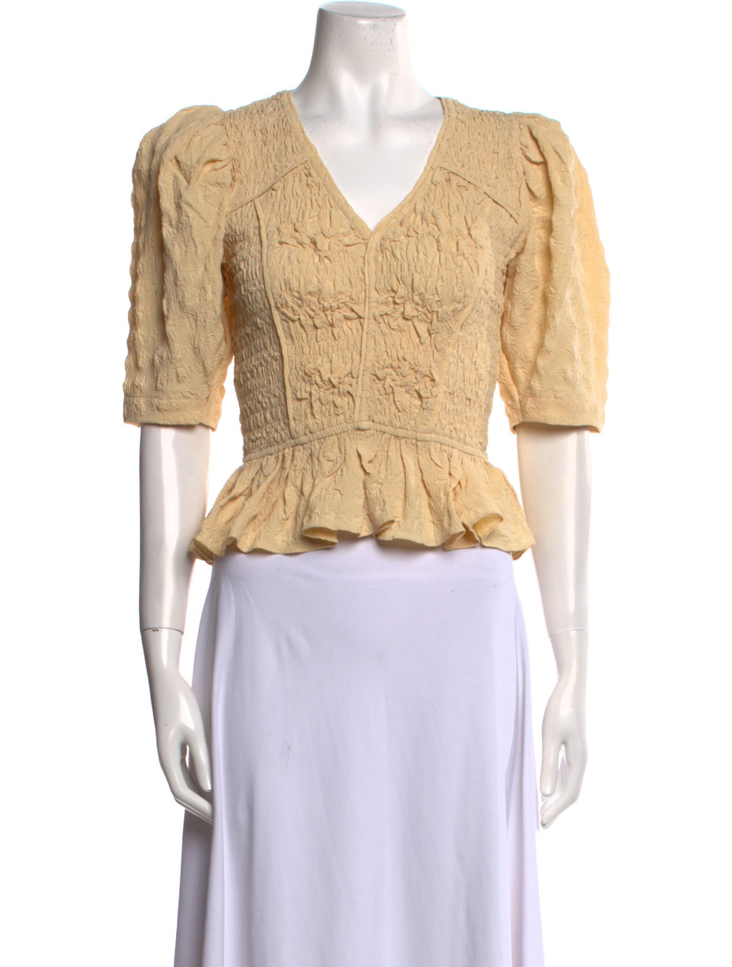 Sea New York V-Neck Short Sleeve Crop Top w/ Tags