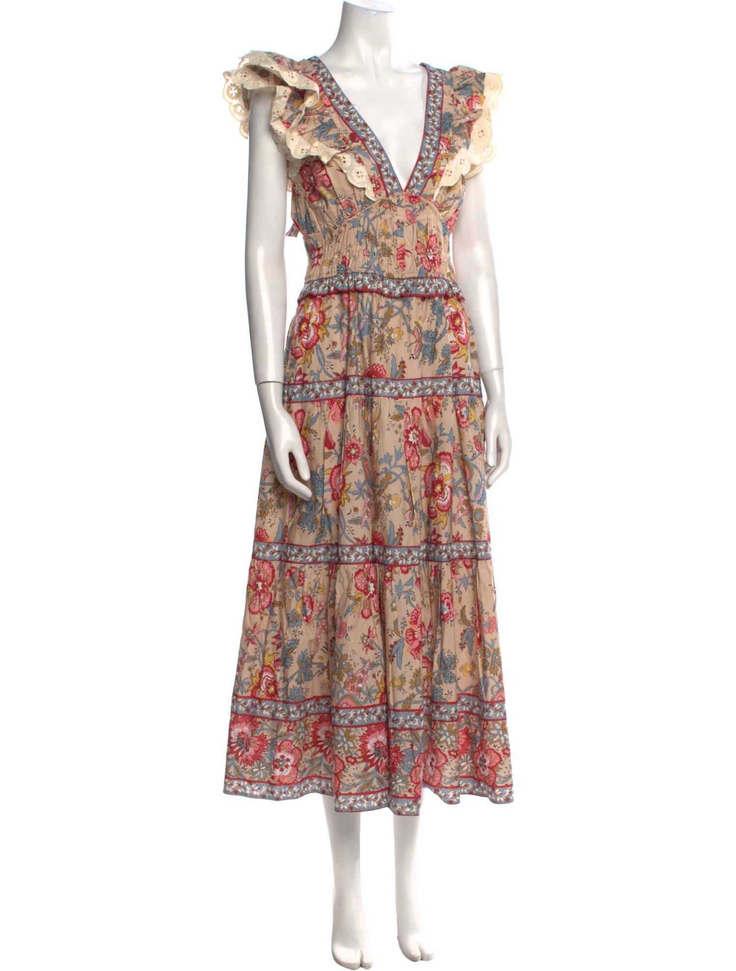 Sea New York Floral Print Long Dress w/ Tags