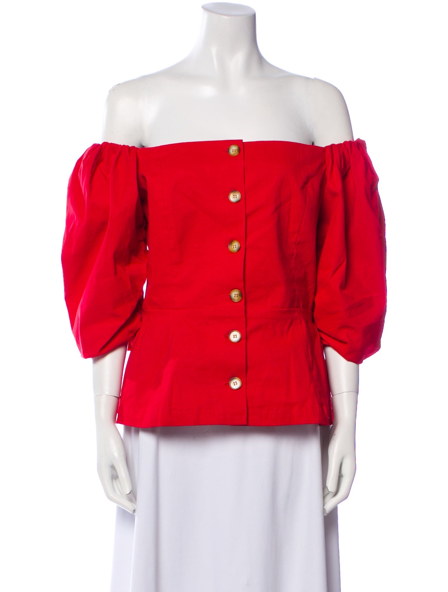 Sea New York Off-The-Shoulder Three-Quarter Sleeve Blouse