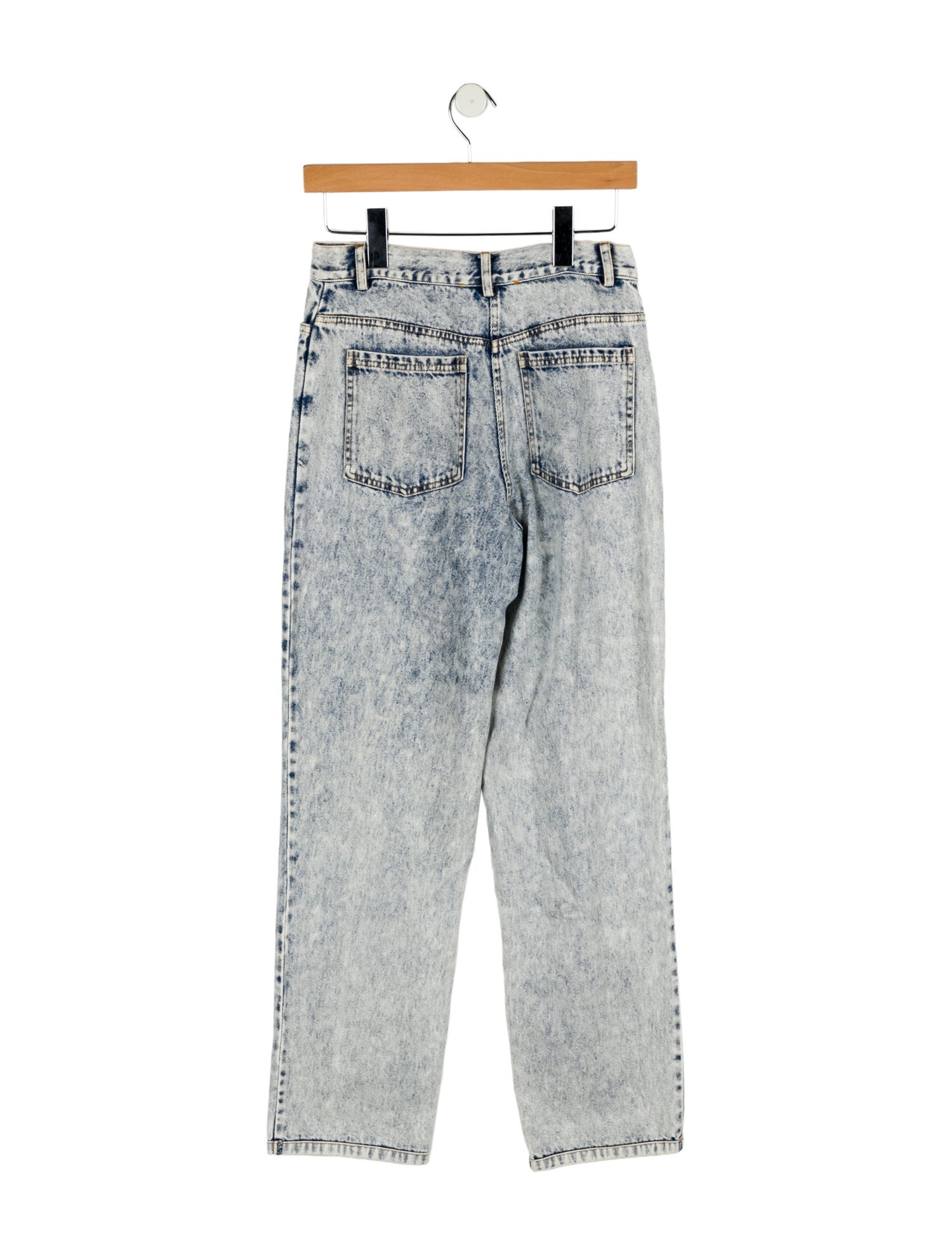 Sea New York High-Rise Straight Leg Jeans
