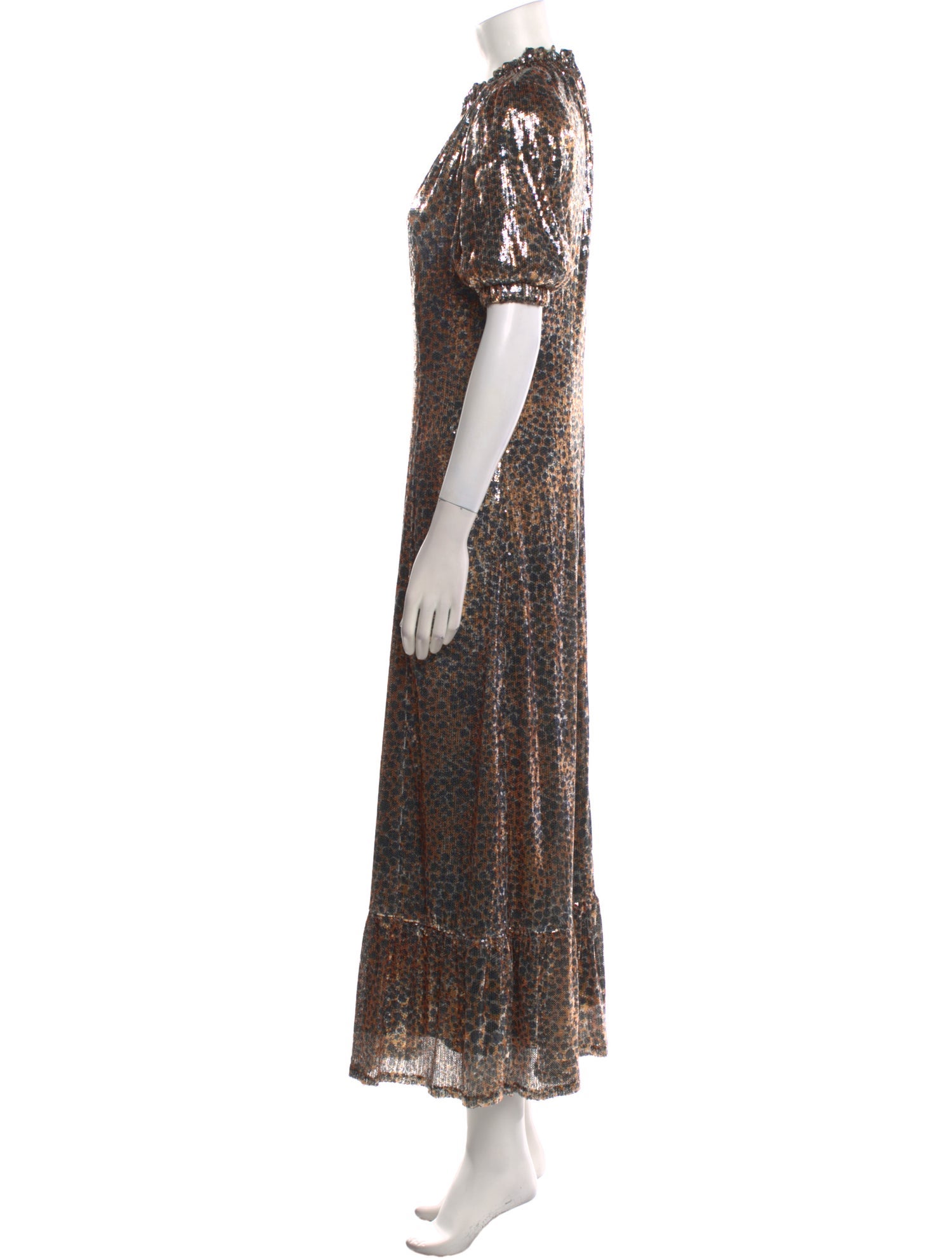 Sea New York Animal Print Long Dress