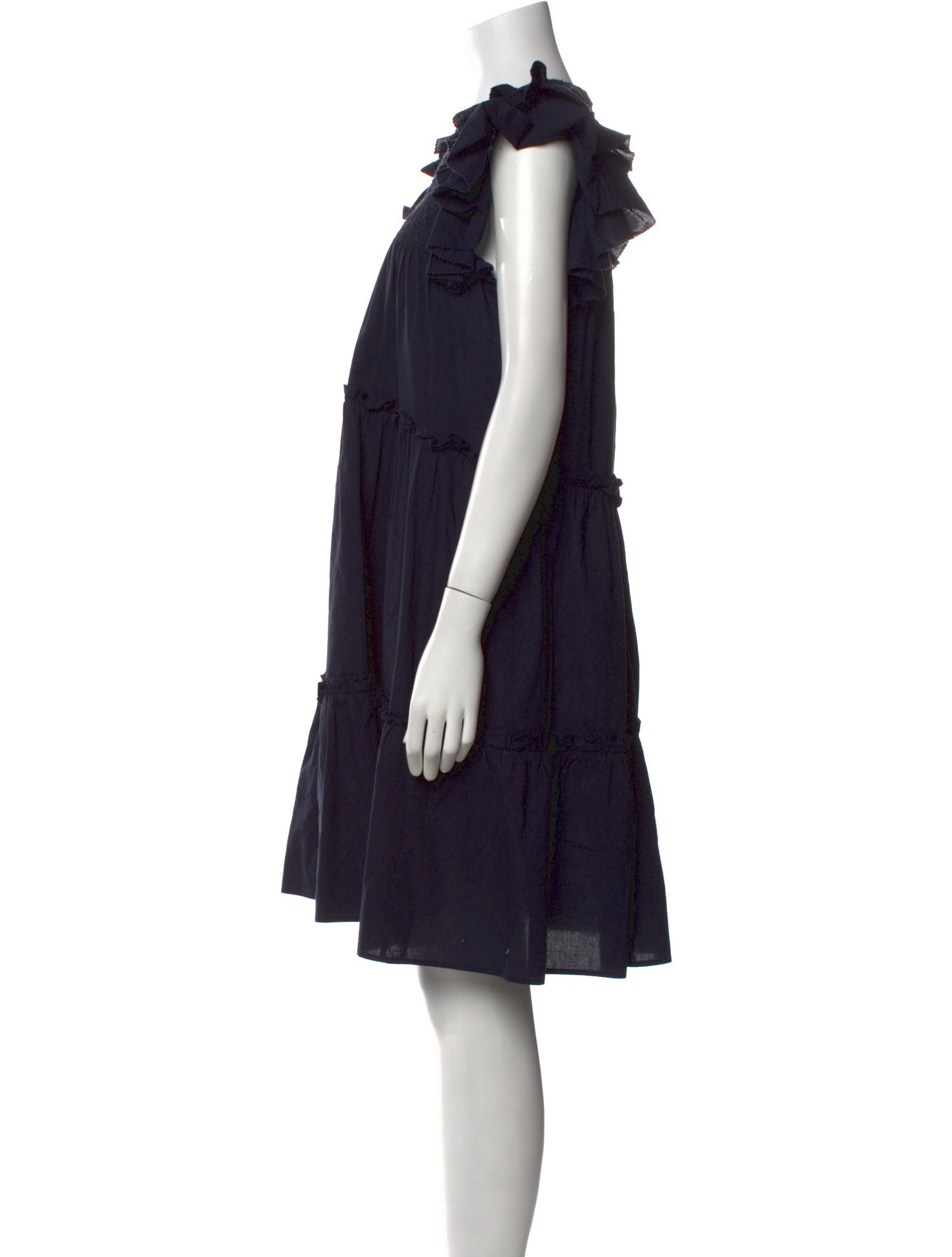Sea New York Crew Neck Knee-Length Dress