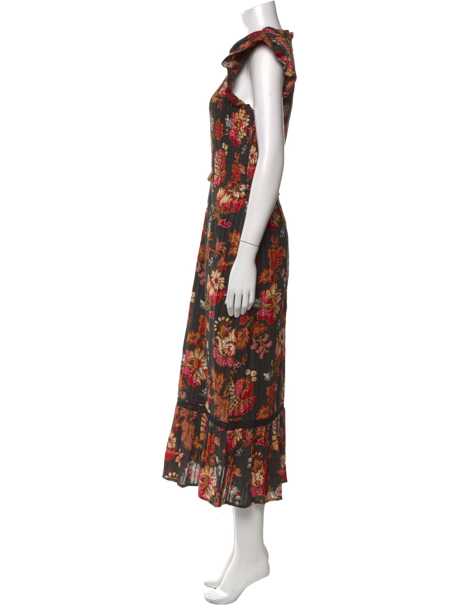 Sea New York Floral Print Long Dress