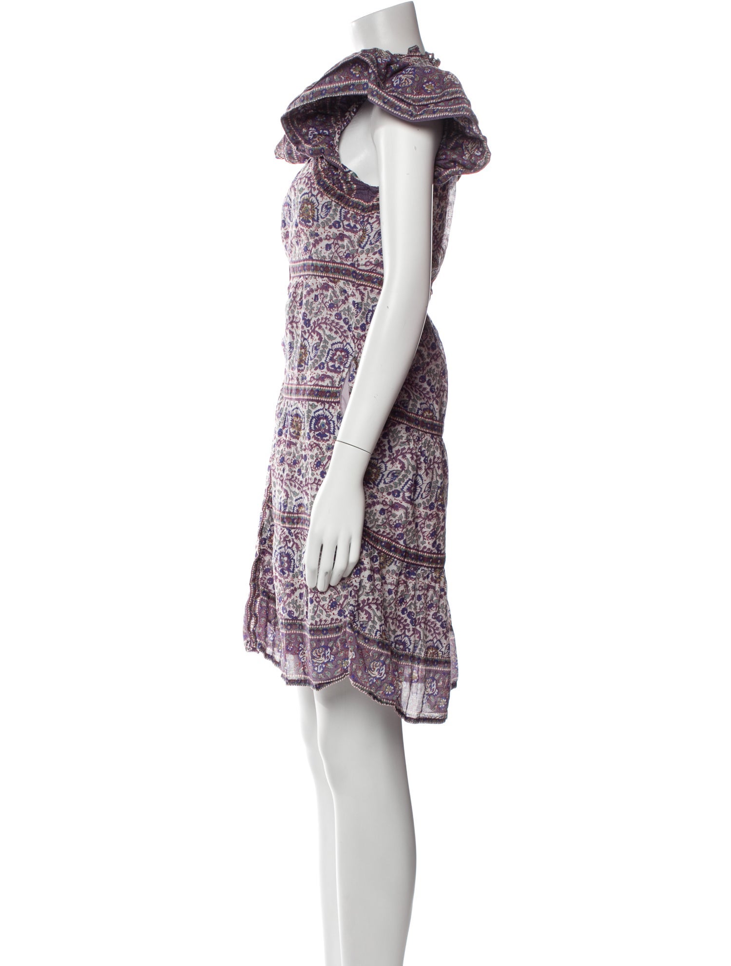 Sea New York Paisley Print Mini Dress