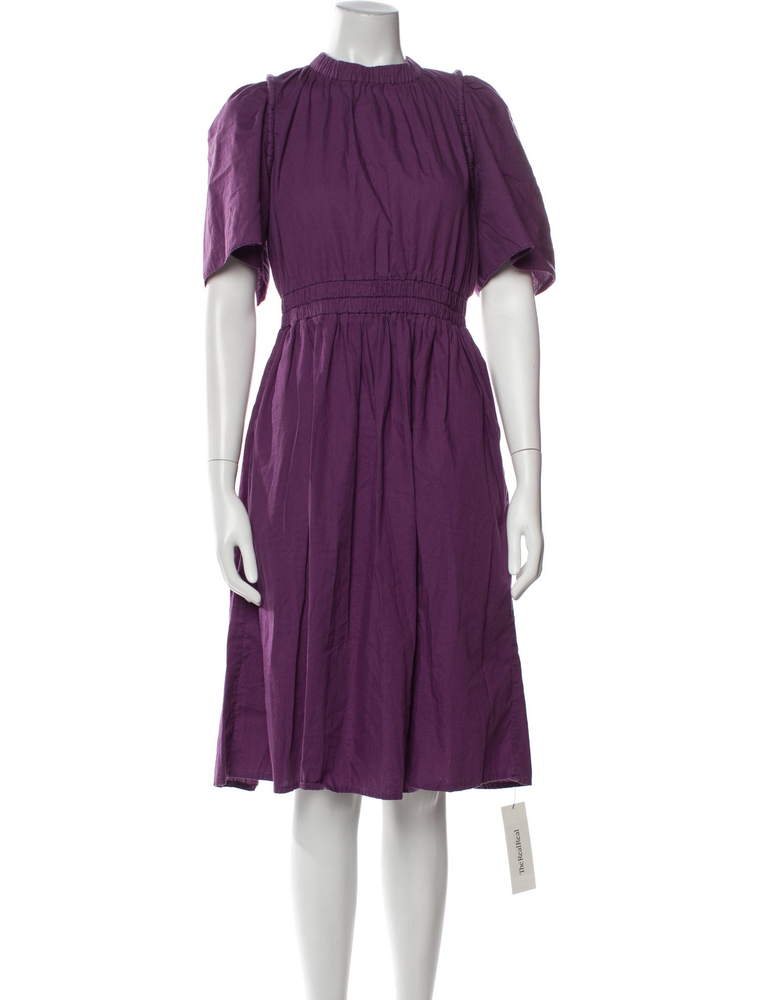 Sea New York Crew Neck Knee-Length Dress