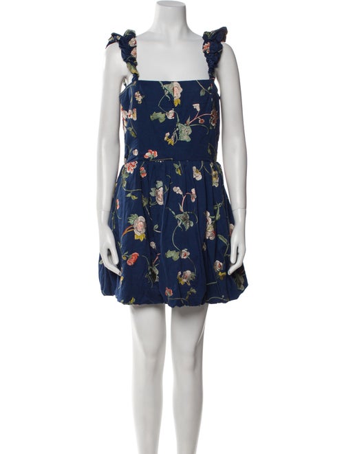 Sea New York Floral Print Mini Dress