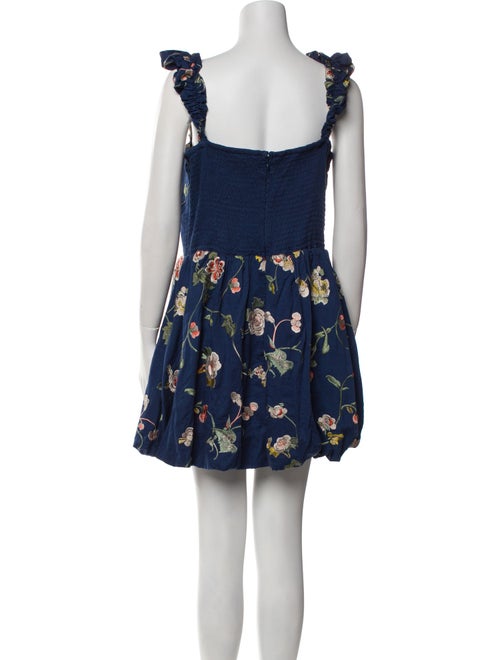 Sea New York Floral Print Mini Dress