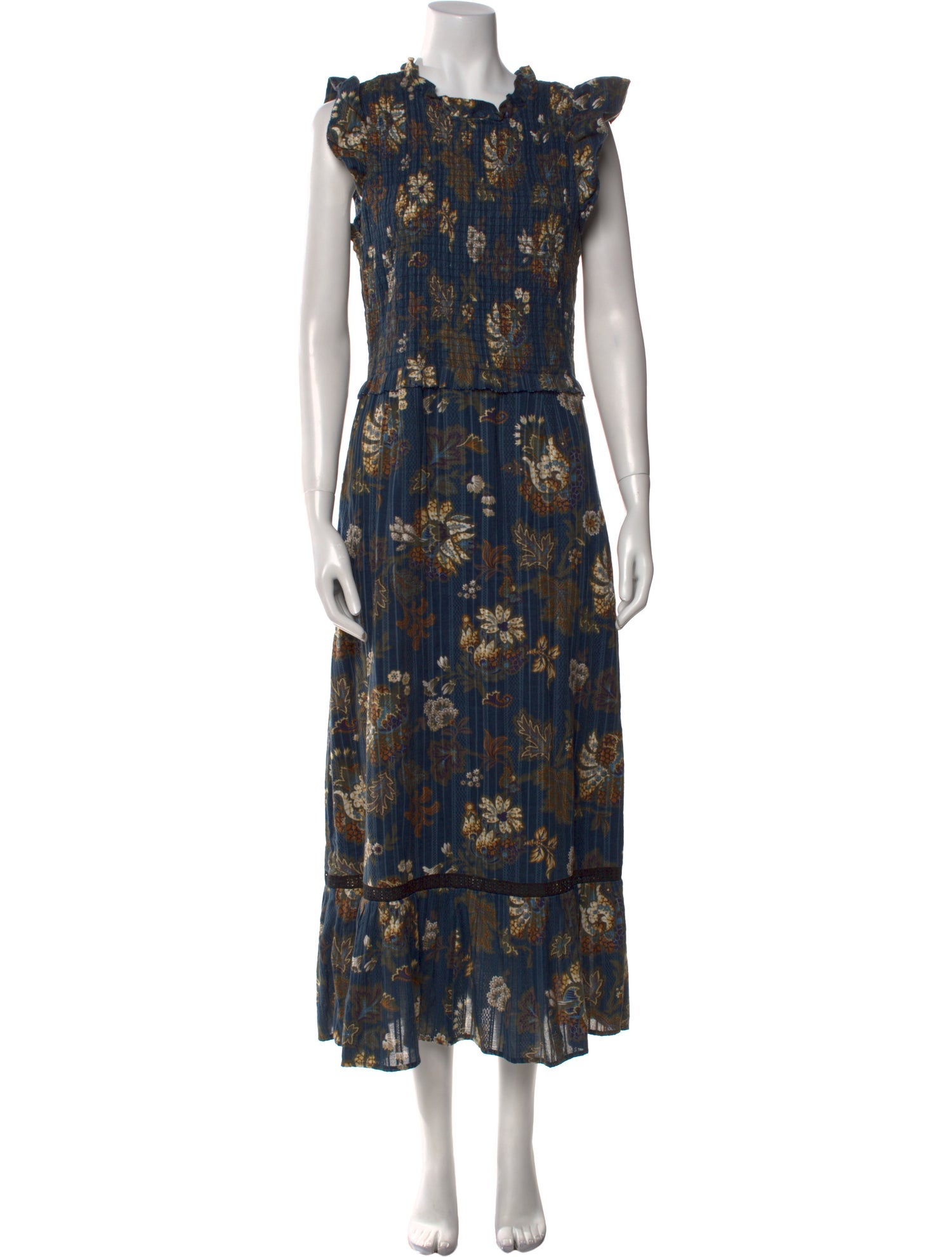 Sea New York Floral Print Long Dress