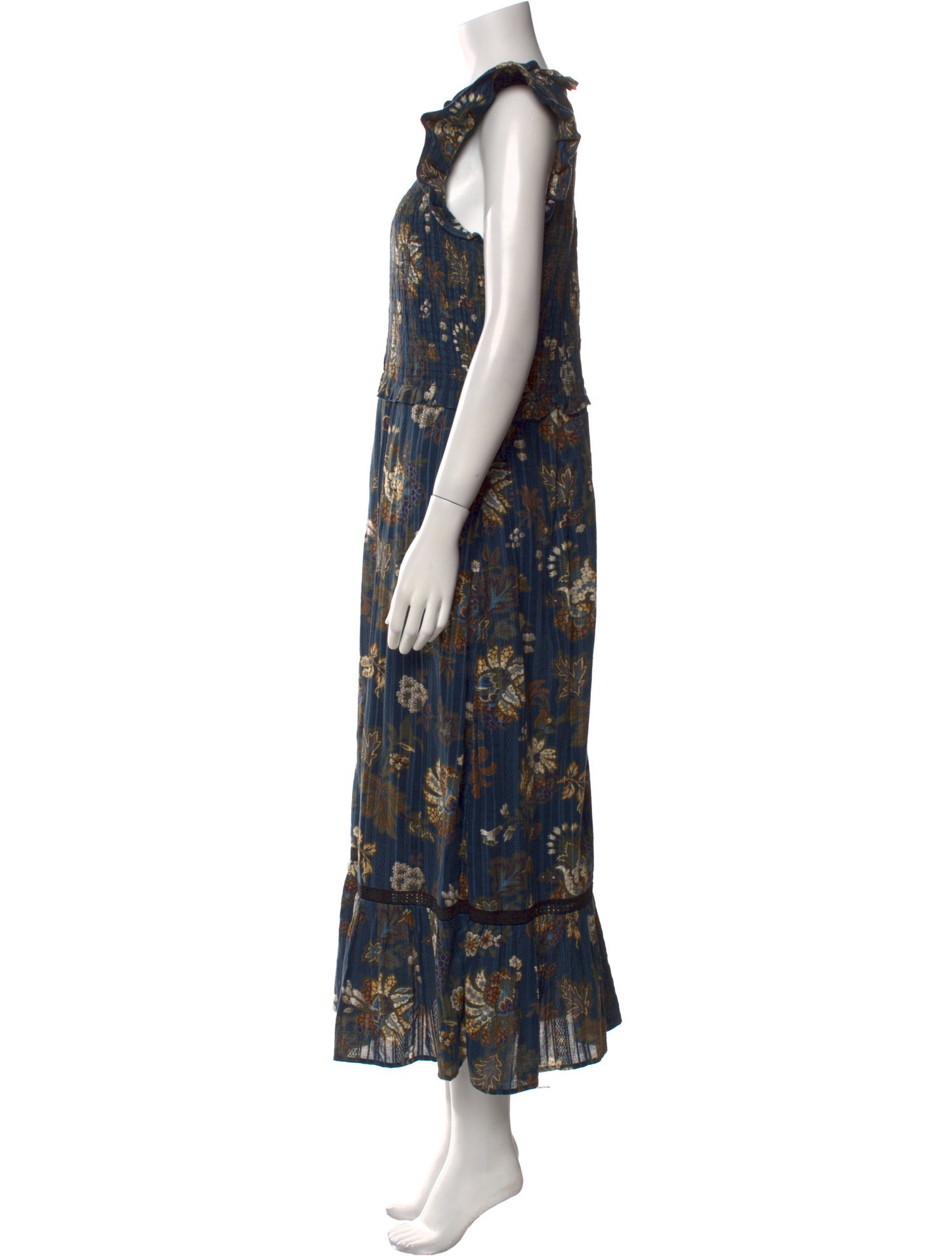 Sea New York Floral Print Long Dress