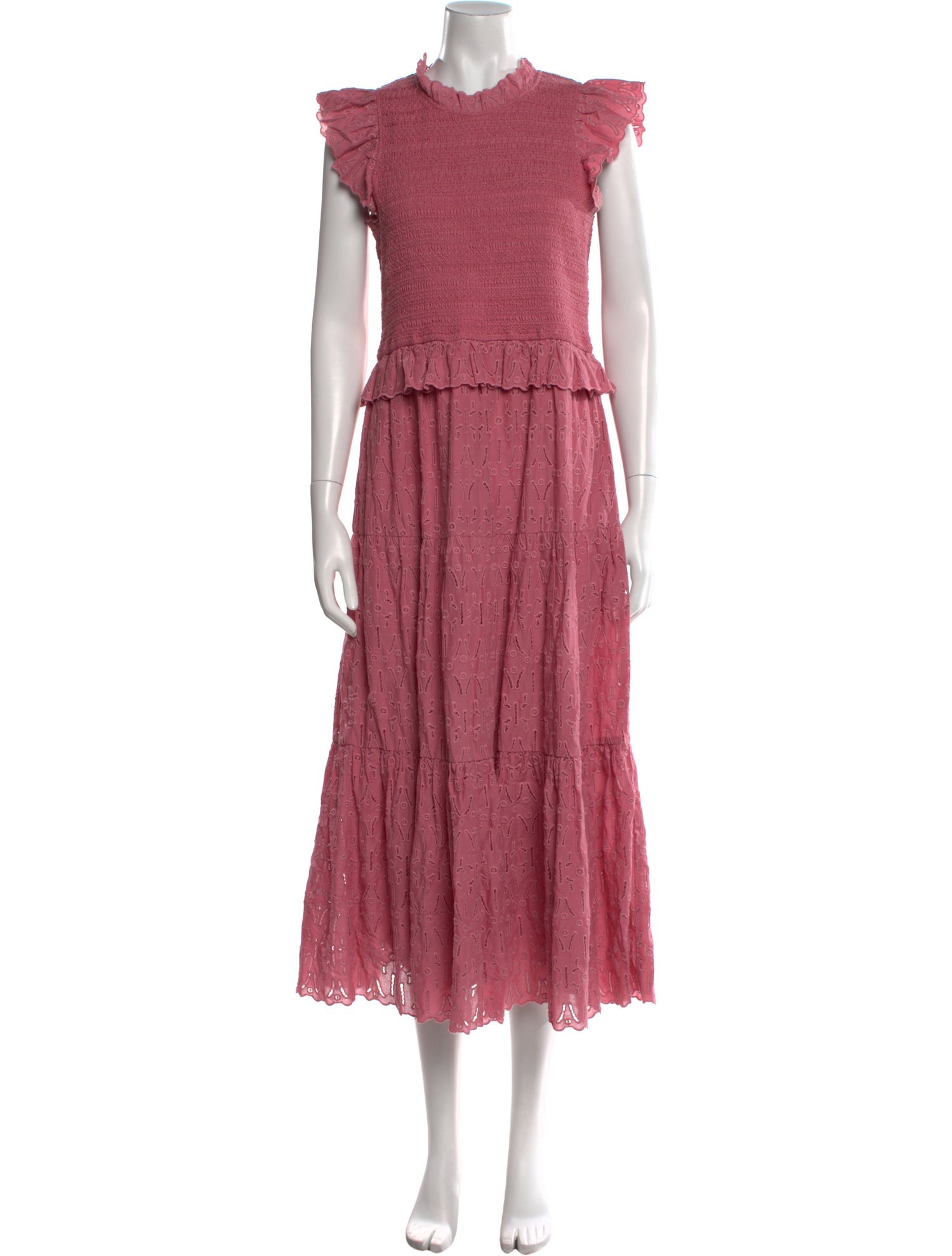 Sea New York Mock Neck Long Dress