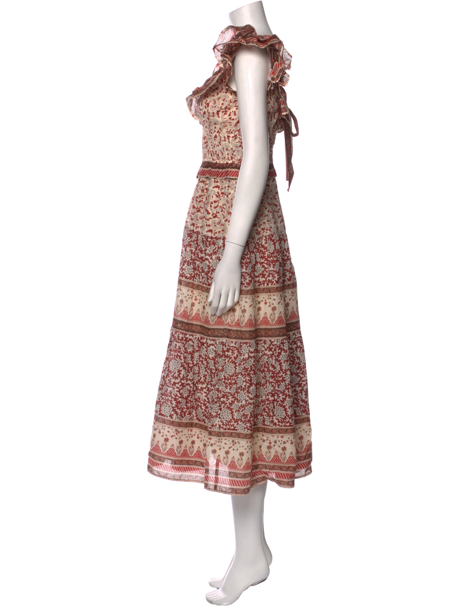 Sea New York Paisley Print Long Dress