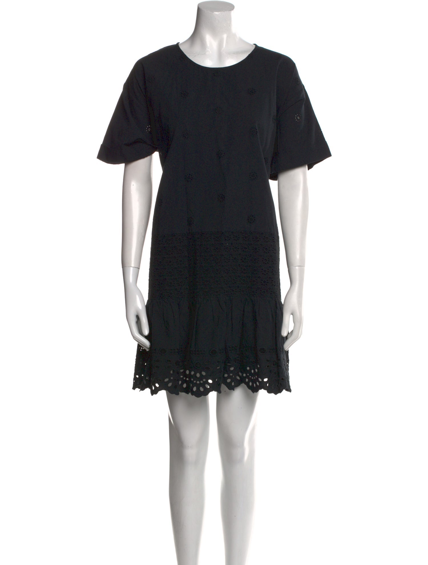 Sea New York Crew Neck Mini Dress