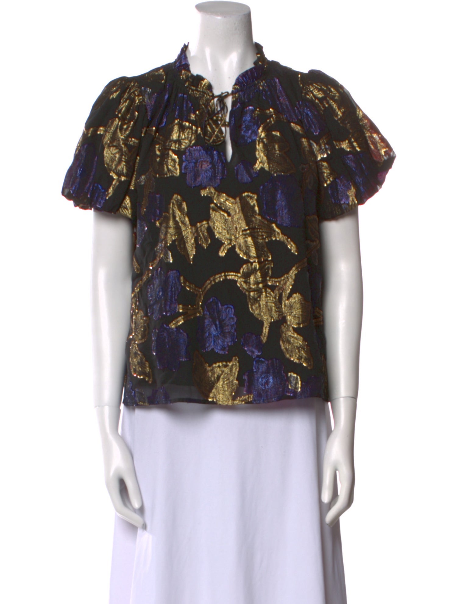 Sea New York Silk Printed Blouse