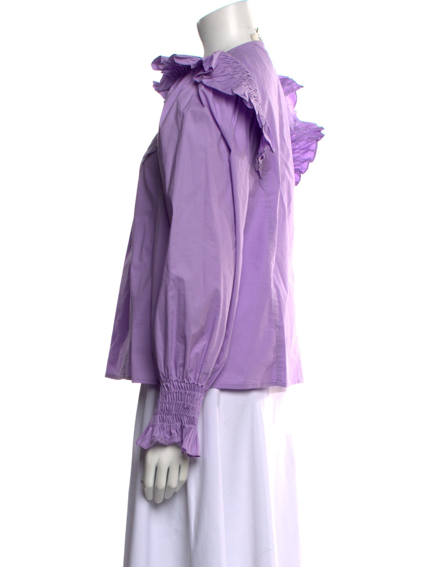 Sea New York Crew Neck Long Sleeve Blouse