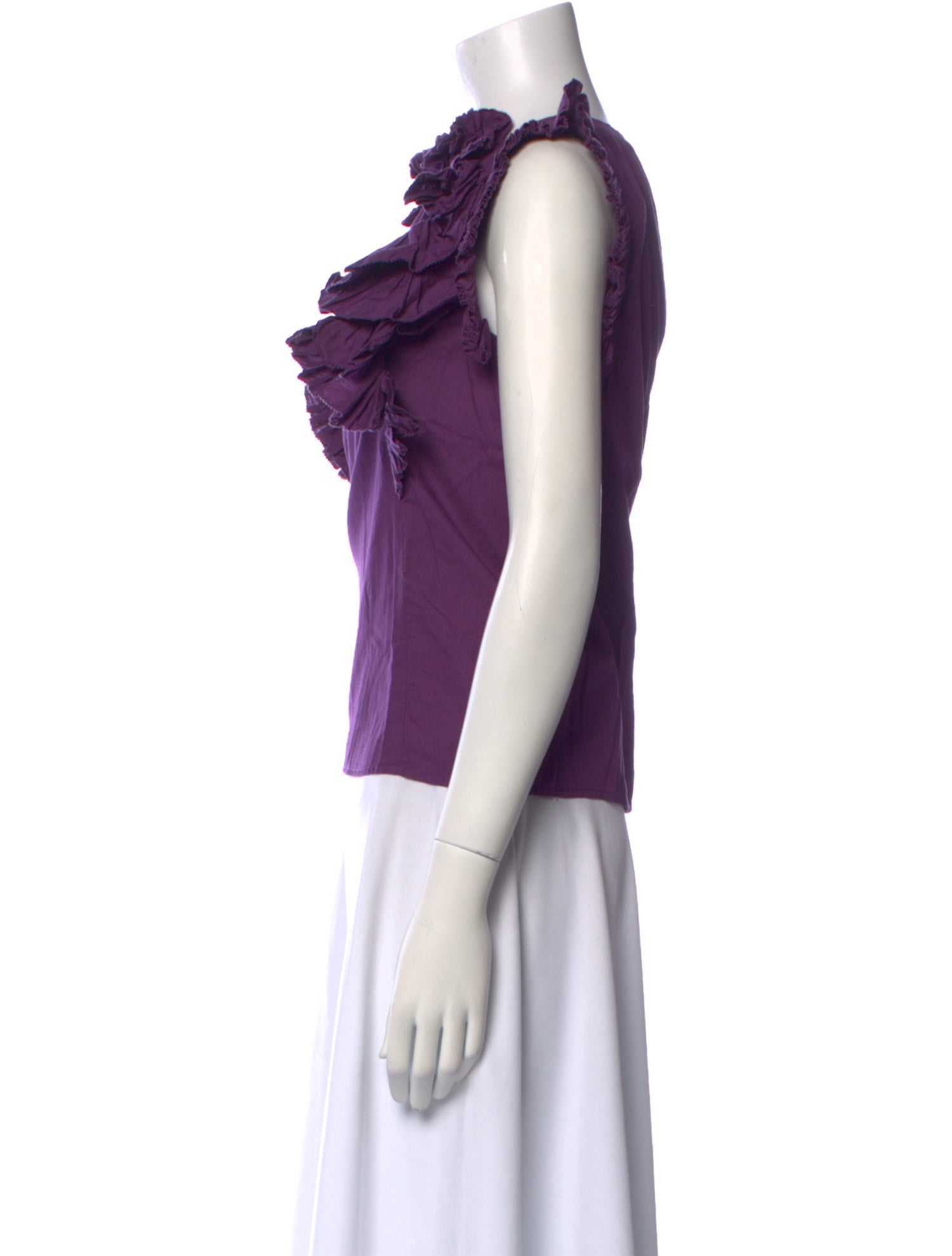 Sea New York Mock Neck Sleeveless Top