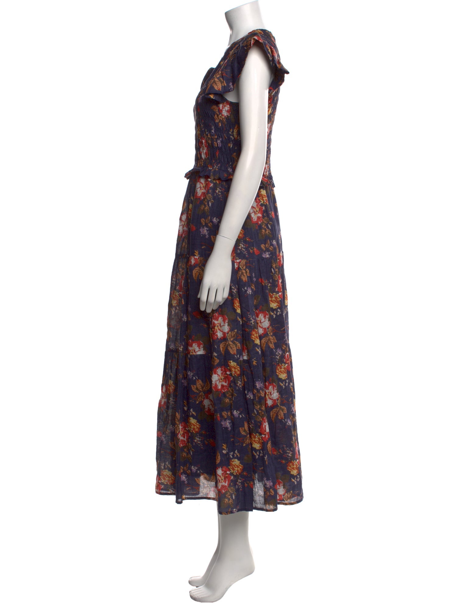 Sea New York Floral Print Long Dress