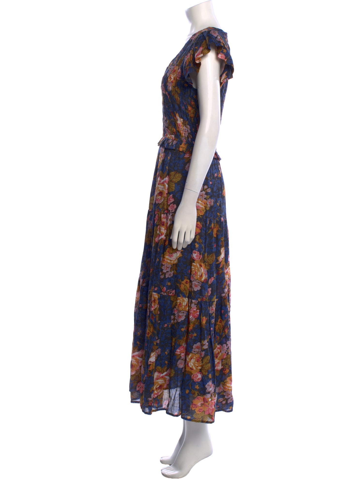 Sea New York Floral Print Long Dress w/ Tags