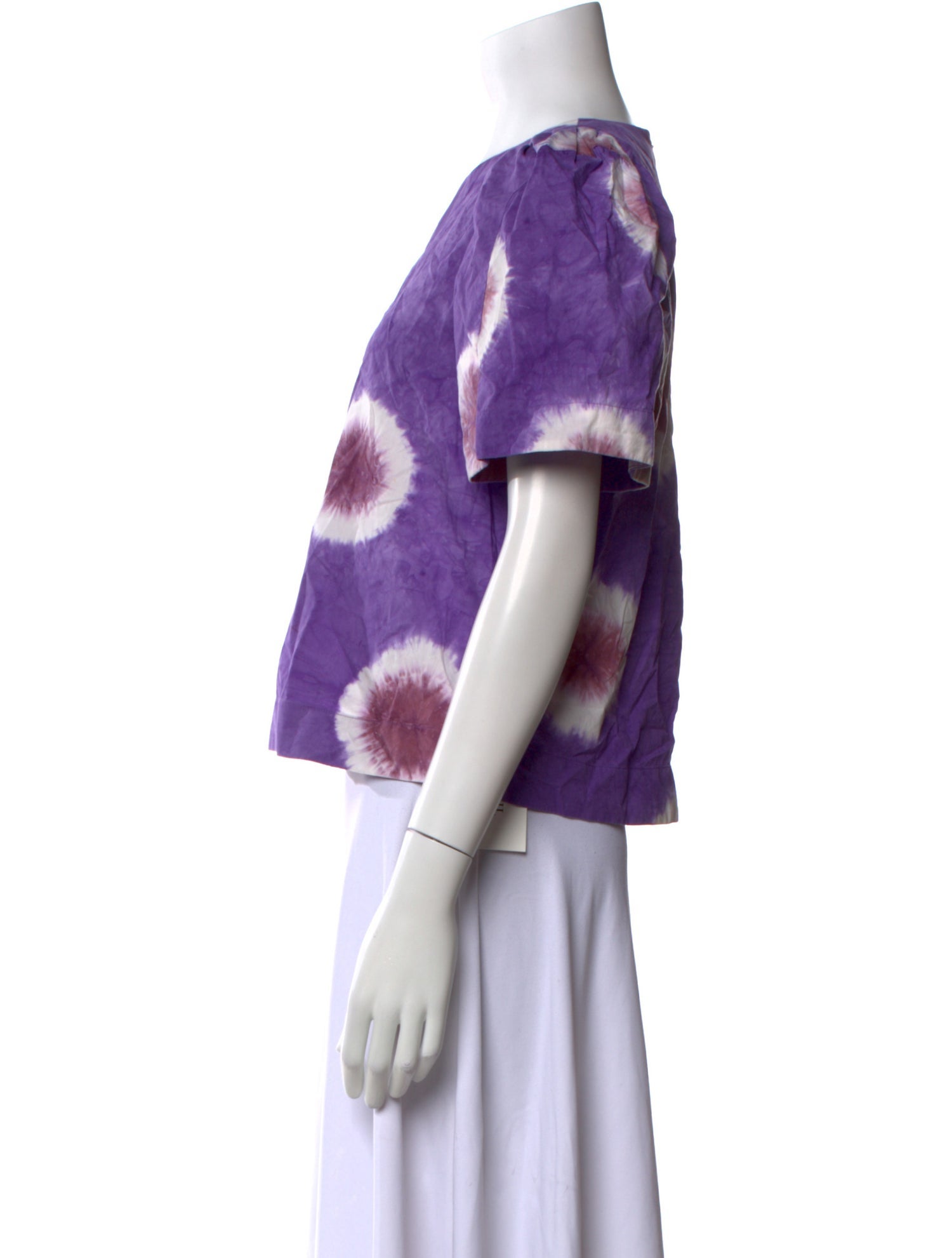 Sea New York Floral Print Bateau Neckline Blouse