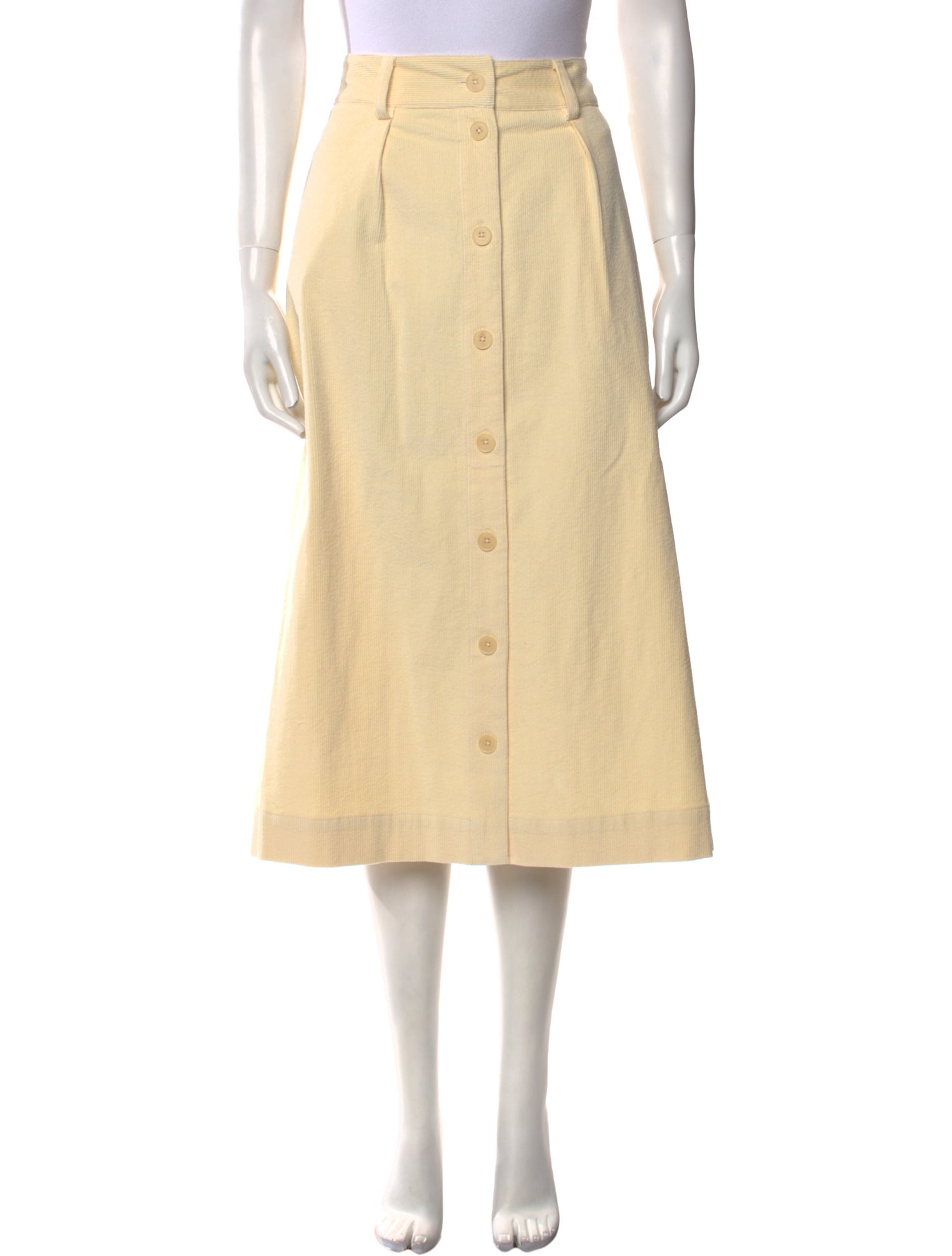 Sea New York Pleated Accents Midi Length Skirt