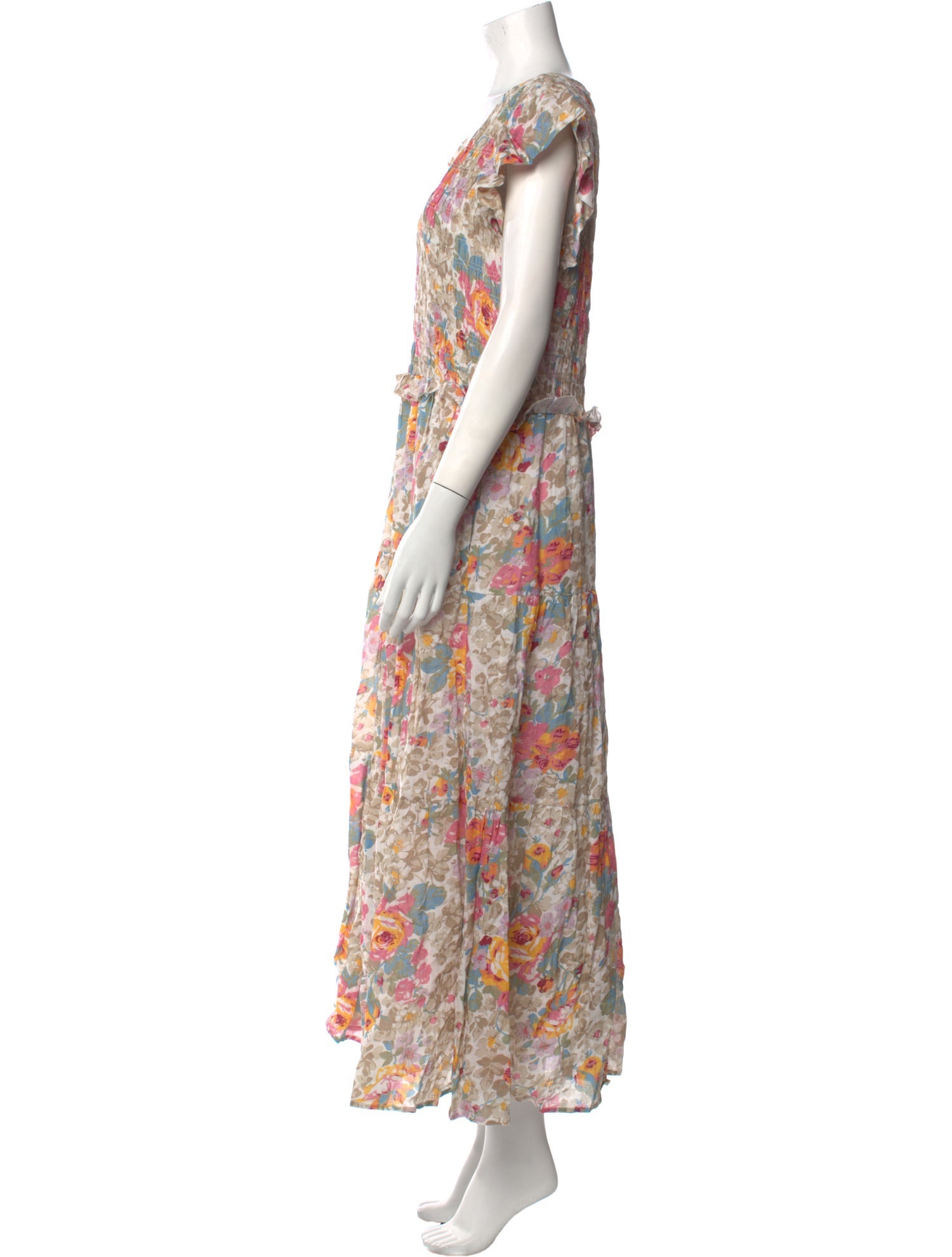 Sea New York Floral Print Long Dress