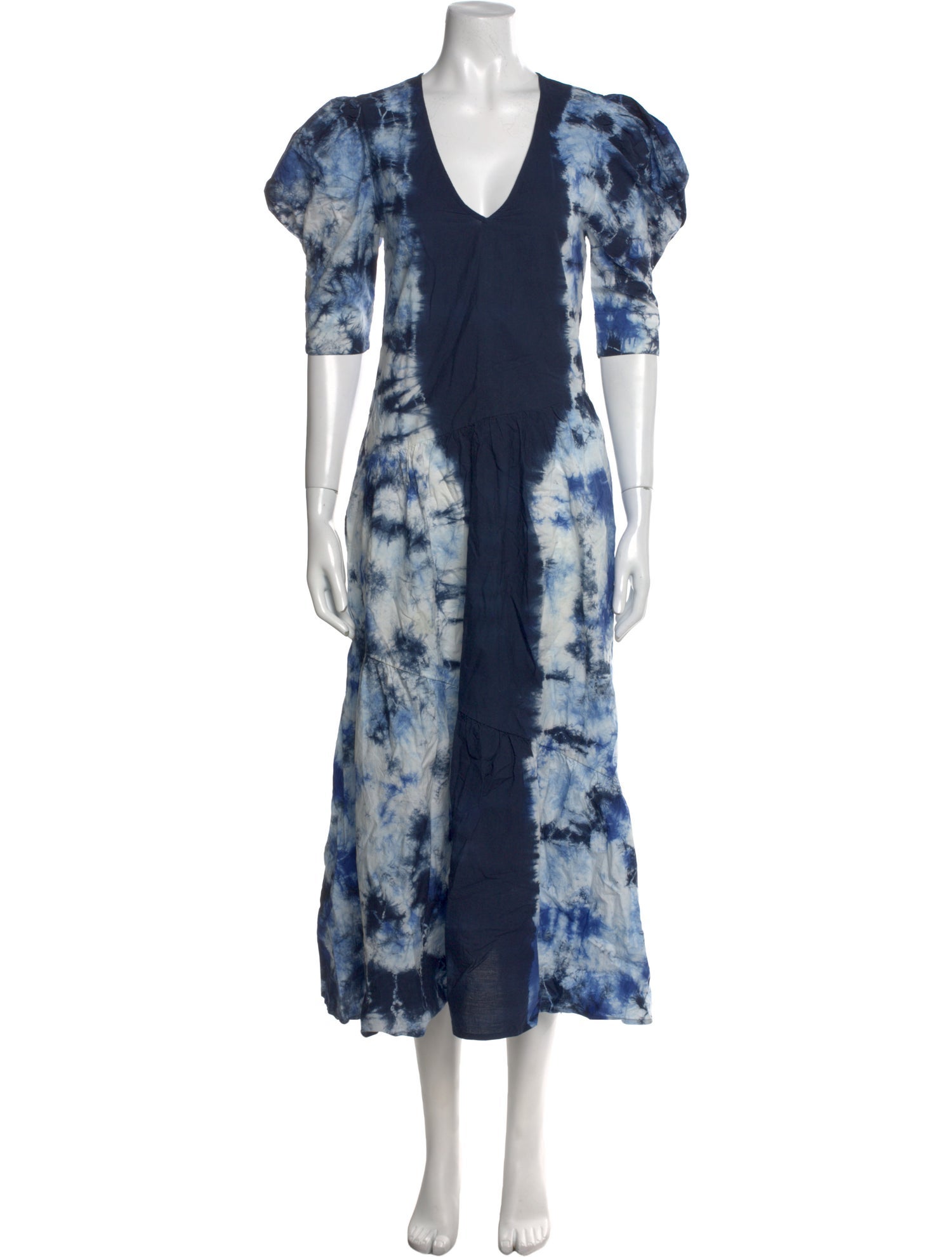 Sea New York Tie-Dye Print Long Dress