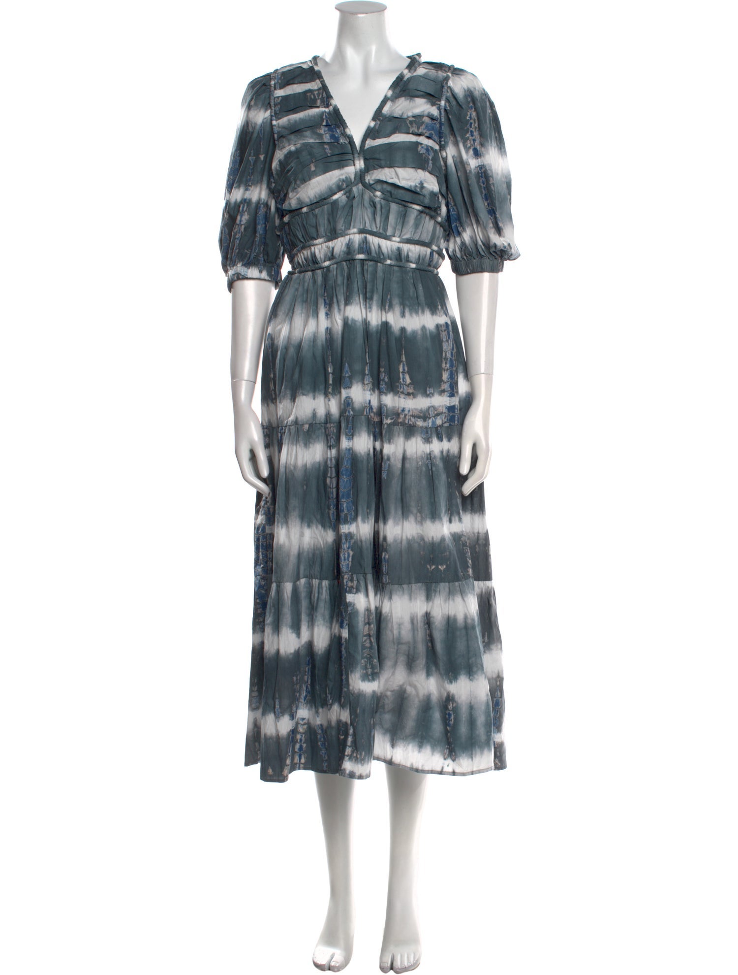Sea New York Tie-Dye Print Long Dress