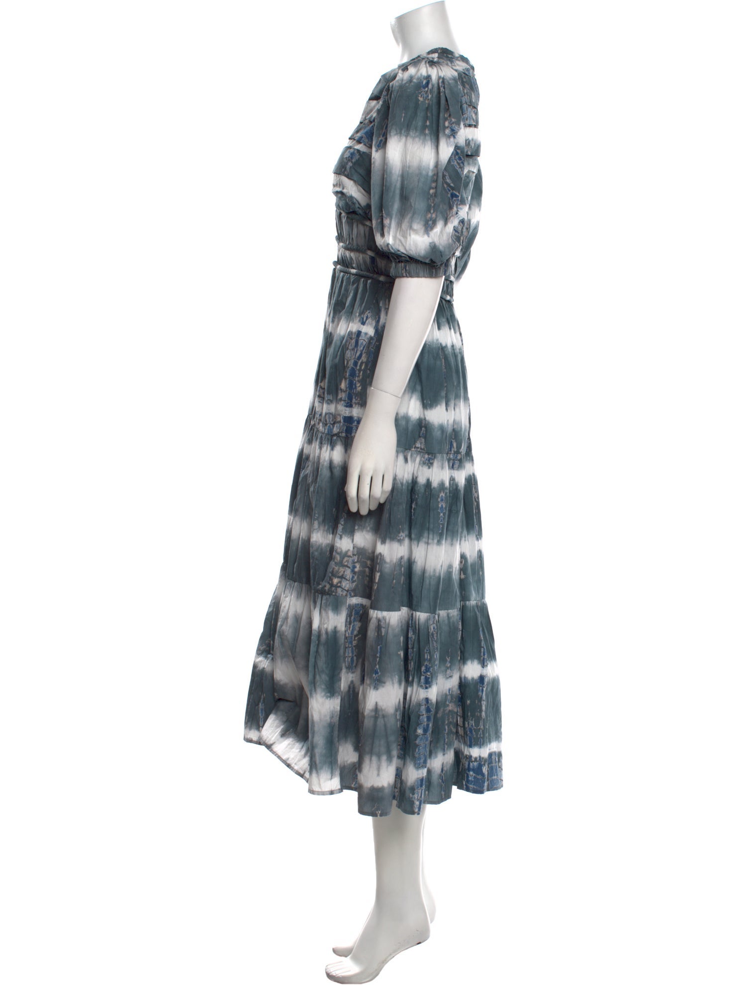 Sea New York Tie-Dye Print Long Dress