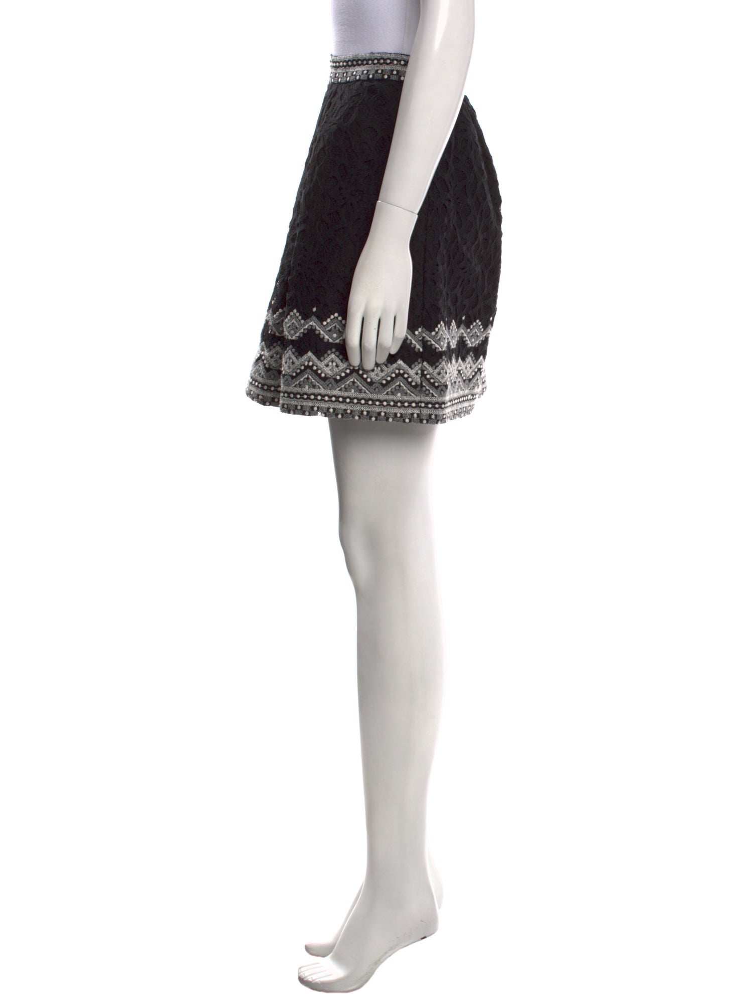 Sea New York Printed Mini Skirt