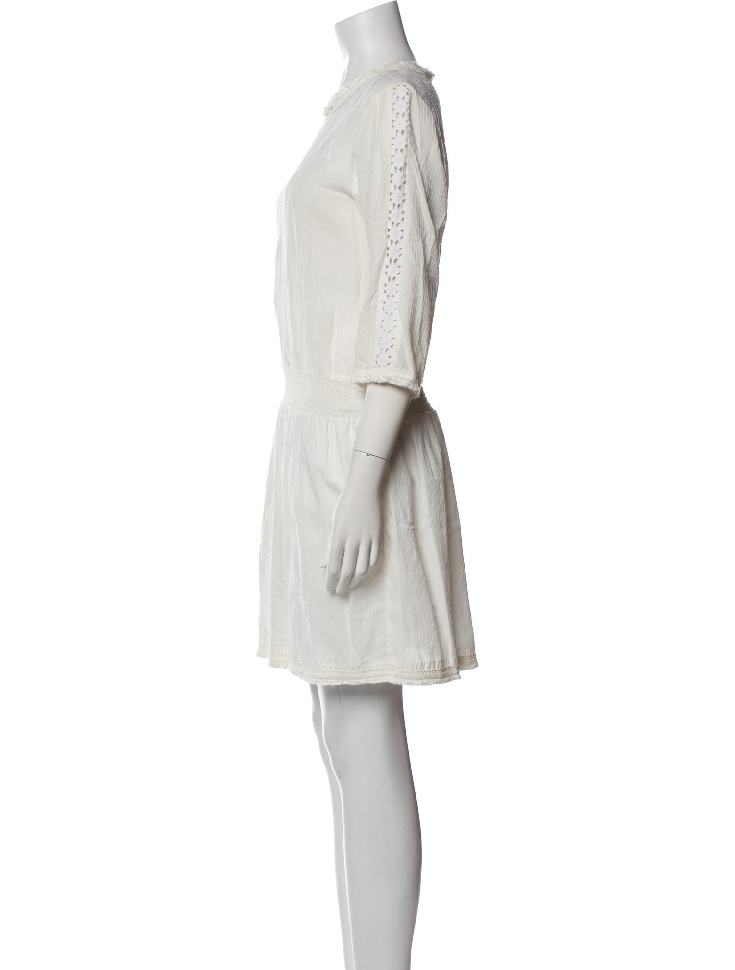 Sea New York Scoop Neck Mini Dress