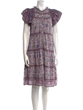 Sea New York Printed Midi Length Dress