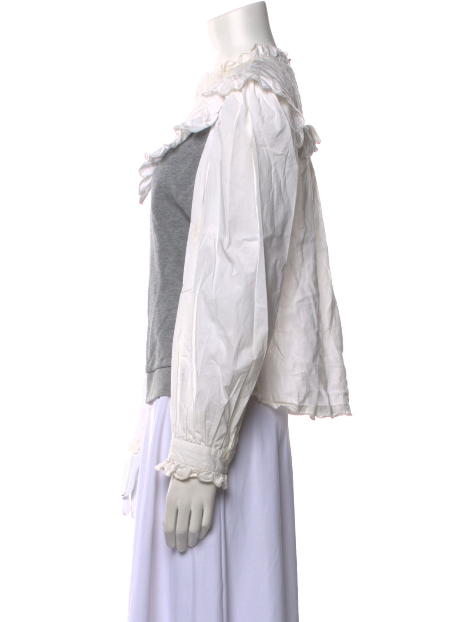 Sea New York Mock Neck Long Sleeve Top