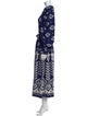 Sea New York Printed Long Dress
