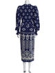 Sea New York Printed Long Dress
