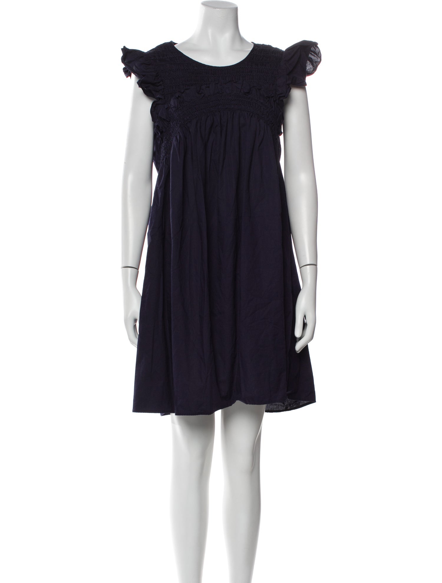 Sea New York Crew Neck Knee-Length Dress
