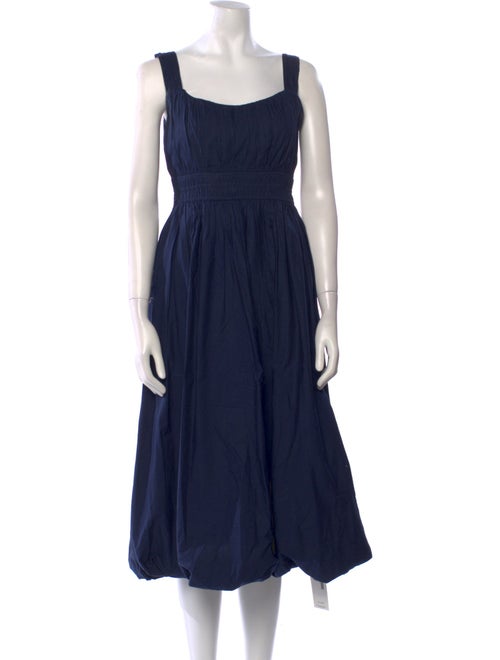 Sea New York Square Neckline Midi Length Dress