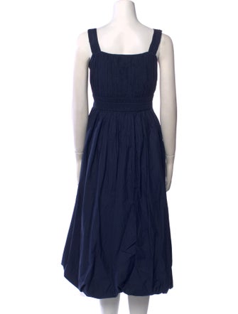 Sea New York Square Neckline Midi Length Dress